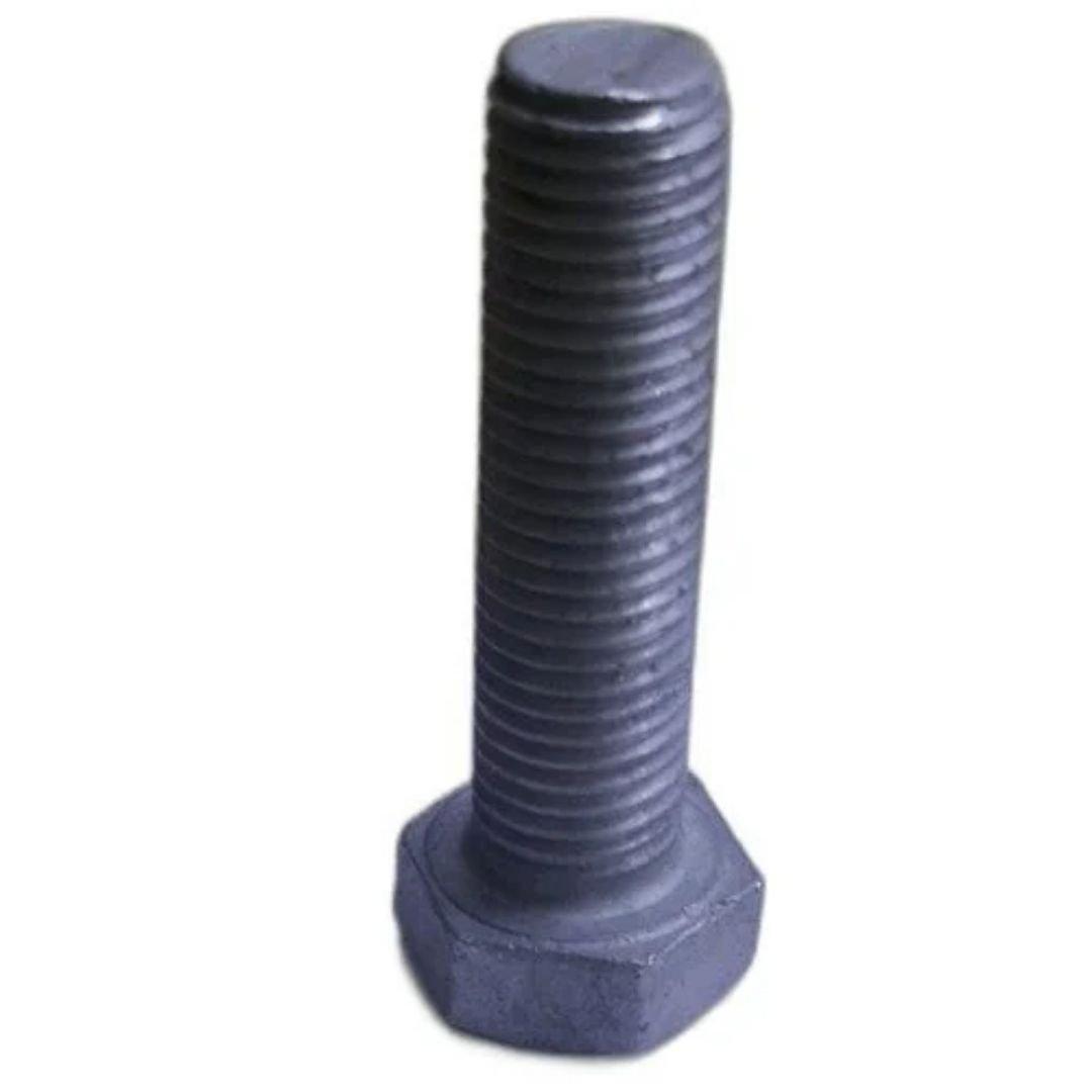 Full Threaded Rustproof Mild Steel Hex Bolt, For Construction, Size: 2 Inch (l) - Image 2