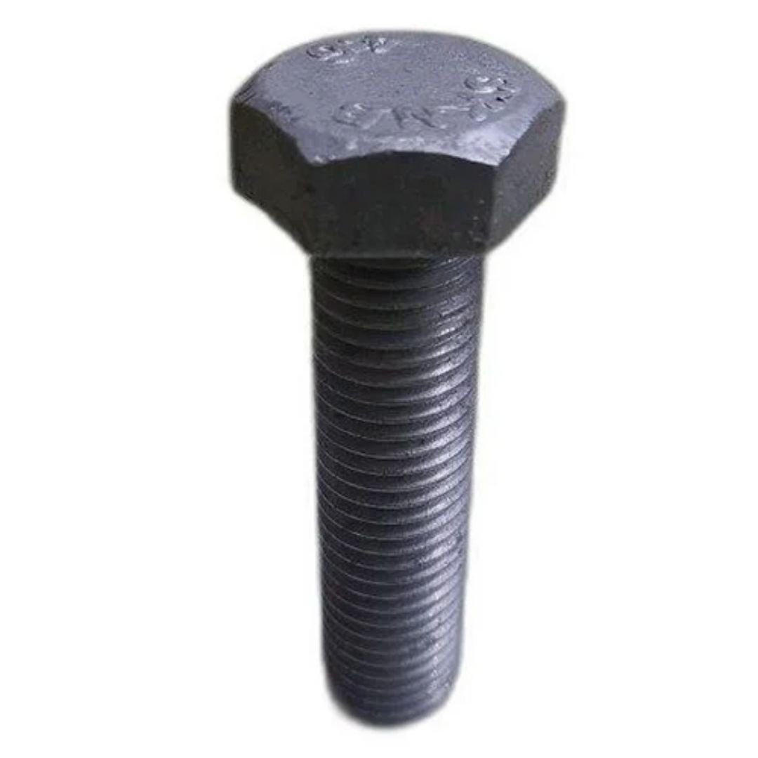 Full Threaded Rustproof Mild Steel Hex Bolt, For Construction, Size: 2 Inch (l) - Image 3