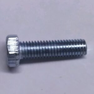 Full Threaded Silver Polished Mild Steel Hex Bolt, For Construction, Size: 1 Inch (l)