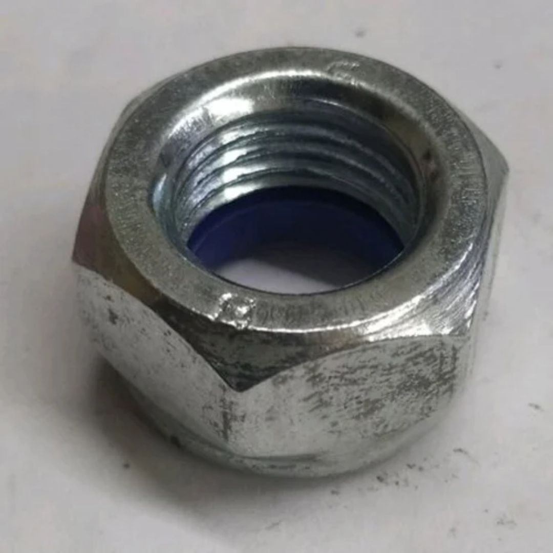 0 mm (d) Threaded Mild Steel Nyloc Nut - Image 2