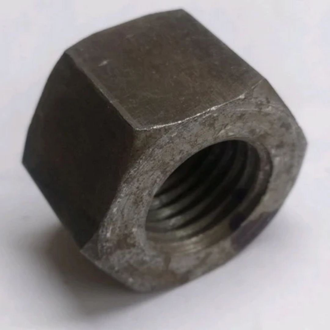 Hexagonal Mild Steel Polished Hex Nut, Size: 1 Inch (d) - Image 2